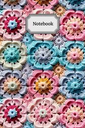 Granny's Crochet Pretty Pastel Notebook, 6 x 9, 200 pgs