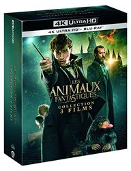 Les Animaux fantastiques + Les Crimes de Grindelwald + Les Secrets de Dumbledore [4K Ultra HD + Blu-Ray]