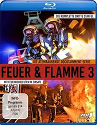 Feuer und Flamme - Mit Feuerwehrmännern im Einsatz - Staffel 3 [Alemania] [Blu-ray]