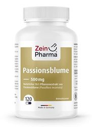 Zein Pharma, Passion Flower, 500mg - 120 caps