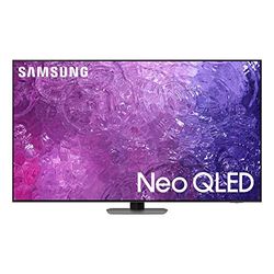 Samsung TV Neo QLED QE65QN90CATXZT, Smart TV 65" Serie QN90C, Neo QLED 4K UHD, Dolby Atmos, Alexa e Google Assistant integrati, Carbon Silver, 2023, DVB-T2