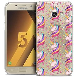 Caseink - fodral för Samsung Galaxy A5 2017 (A520) [kristallmotiv HD kollektion fantasia stjärnenhörning design - hårt - ultratunt - tryckt i Frankrike]