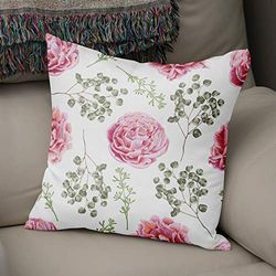 BonaMaison Fundas para Cojínes, Verde neón y Humo Funda de Almohada Elegante y Suave para Sofá Coche Moderna Decoración del Hogar Habitación, 43x43 Cm - Diseñado y Fabricado en Turquía