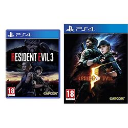 RESIDENT EVIL 3 REMAKE (PS4) & Resident Evil 5 (PS4)