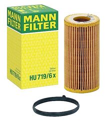 MANN-FILTER HU 719/6 x Filtro de óleo - para automóveis + veículos de transporte