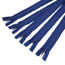 Trimz Zipper, Blue, 5 Pieces