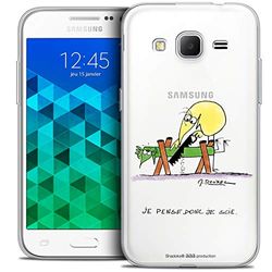 Beschermhoesje voor Samsung Galaxy Core Prime, ultradun, motief: Per pense Donc