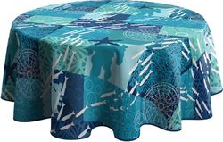 Le linge de Jules Nemo Stain-Resistant Tablecloth Round 160 cm