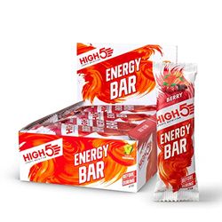 HIGH5 Energy Bar - Real Fruits Soft Bar - No Artificial Sweeteners (Berry, 12 x 55g)
