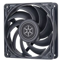SilverStone SST-VS120B, 120mm de rendimiento mejorado, 0-2,000 RPM-negro