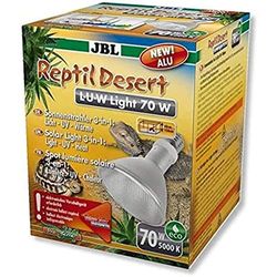 JBL ReptilDesert L-U-W Light alu 70 W, Solar light (spot light) for desert terrariums