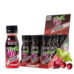 Beet It Regen Cherry+ Shot - Boost Recovery and Athletic Endurance Performance (Pack of 15x70ml)