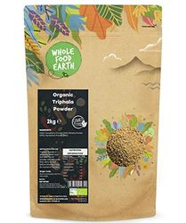Wholefood Earth Organic Triphala Powder 2 kg | GMO Free | Certified Organic