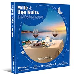 SMARTBOX - Coffret Cadeau Couple - Idée cadeau original : Nuits et séjours d'exception pour une escapade romantique et gourmande à deux