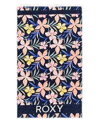 Roxy Femme Pretty Towel in Full Moon Swimwear Cover Up, Bleu, Taille Unique EU