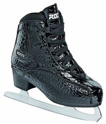 Roces damskor RFG Glamour, Alligator svart, 41