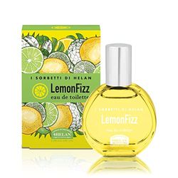 Helan, I Sorbetti LemonFizz - Parfum pour hommes et femmes Agrumes et pétillant avec du citron, parfum avec des notes de poivre rose et de gingembre, eau de parfum avec de la vanille d'été, 30 ml