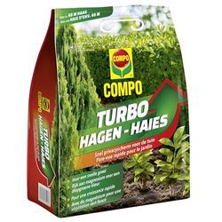 COMPO Turbo Hagen, performante meststof voor een snelle groei, voor hagen en nieuwe aanplantingen, 4 kg