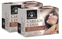 Fardi Dermofardi El Natural Hair and Nails - Confezione risparmio per capelli e unghie, 500 g