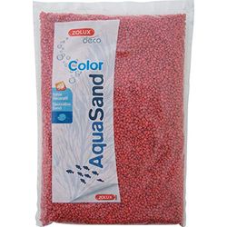 Aquasand Color Red Raspberry Rood, 1 kg