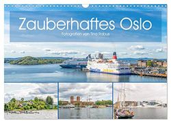 Zauberhaftes Oslo (Wandkalender 2024 DIN A3 quer), CALVENDO Monatskalender: Eine Städtereise in das norwegische Oslo
