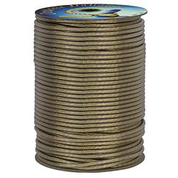 Corderie Italiane 006077503 Câble d'étendeur à Linge Acc Oct 6 mm - 100 m - Acier Laiton Transparent