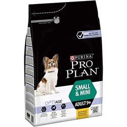 PURINA PRO PLAN Small & Mini Adult 9+ hondenvoer droog met OPTIAGE, rijk aan kip, per stuk verpakt (1 x 3 kg)