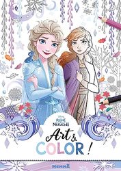 Disney La Reine des Neiges 2 - Art & Color ! - Livre de coloriage - Dès 6 ans