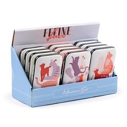Brightium Set de manucure - Cinq pièces essentielles pour Le Soin des Ongles, y Compris des Ciseaux, des Coupe-Ongles et des Limes. Idéal pour Un Usage Domestique.