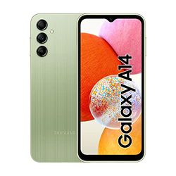 Samsung Galaxy A14 Smartphone Android, Display LCD FHD+ 6.6", 4GB RAM, 64GB Memoria Interna Espandibile, Batteria 5.000 mAh, Light Green, Versione Italiana