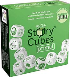 Asmodee Zygomatic Story Cubes Primal, familiespel, vertelspel, 1-12 spelers, vanaf 6+ jaar, 20+ minuten, Duits