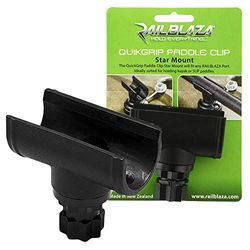 Railblaza QuickGrip Paddle Clip Star Mount - Black, 32mm