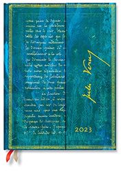 Paperblanks Agendas 12 Mois 2023 Chroniques Turquoises | VSO | Midi (130 × 180 mm)