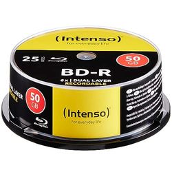 Intenso 5001124 Blu-Ray BD-R DL Vierge 50 GB 25 pc(s) Tour