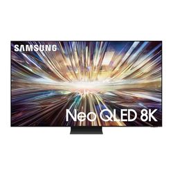 Samsung TV QE65QN800DTXZT Neo QLED 8K, Smart TV 65" Processore NQ8 AI Gen2 , Infinity One Design , DVBT-2, Q-Symphony & Dolby Atmos, Integrato Alexa e Bixby, compatibile Google Assistant, 165 Hz, 2024