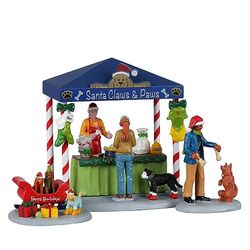 Lemax 23606 Caddington Village Accessory: Santa Claws & Paws (set of 3)