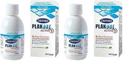 Polifarma Emoform Plak Out Active Collutorio 0,12% Clorexidina - 200 Ml, Menta (Confezione da 2)