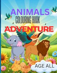 Safari Scenes: Explore and Color the Animal World"