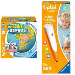 Ravensburger - tiptoi Der interaktive Wissens-Globus & Ravensburger - tiptoi De pen