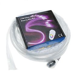 Cablematic ljusfiber, LED-belysning, set, 6° W, RGB 200, 0,75 ° mm, längd 4 °