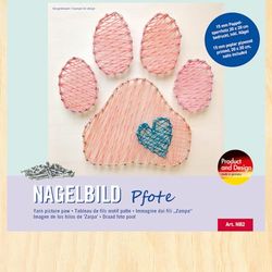 Pebaro NB2 Peinture à ongles avec motif patte et clous pré-imprimés