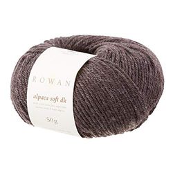 Rowan Alpaca Soft DK Carbone, 70% lana 30% filato di alpaca, 50 g