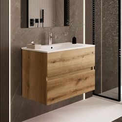 AQUORE Mobile da bagno, melammina, 599 x 446 x 520 mm
