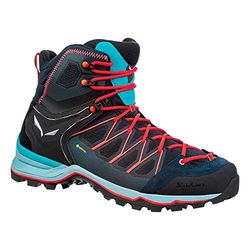 Salewa Mountain Trainer Lite Mid Gore-Tex Bottes de Randonnée Femmes, Bleu, 5.5
