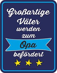 Grote vader metalen bord