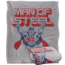 SUPERMAN CHARACTER Silky Touch Super Soft Throw Blanket 152 x 127 cm