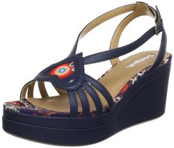 Desigual Sam 3, sandaler för kvinnor, svart 2000, 38 EU