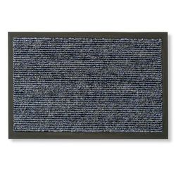 Carpido Capuz de interior - felpudo antiderrapante para entrada - repelente de água e fácil de cuidar - tapete que retém a sujidade 40 x 60 cm azul