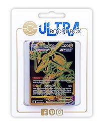Rayquaza VMAX TG29/TG30 Secrète Gold Mille Poings - Myboost X Epée et Bouclier 12 Tempête Argentée - Coffret de 10 Cartes Pokémon Françaises