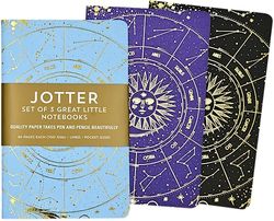 Peter Pauper Press Celestial Jotter Notebooks (3 pack)